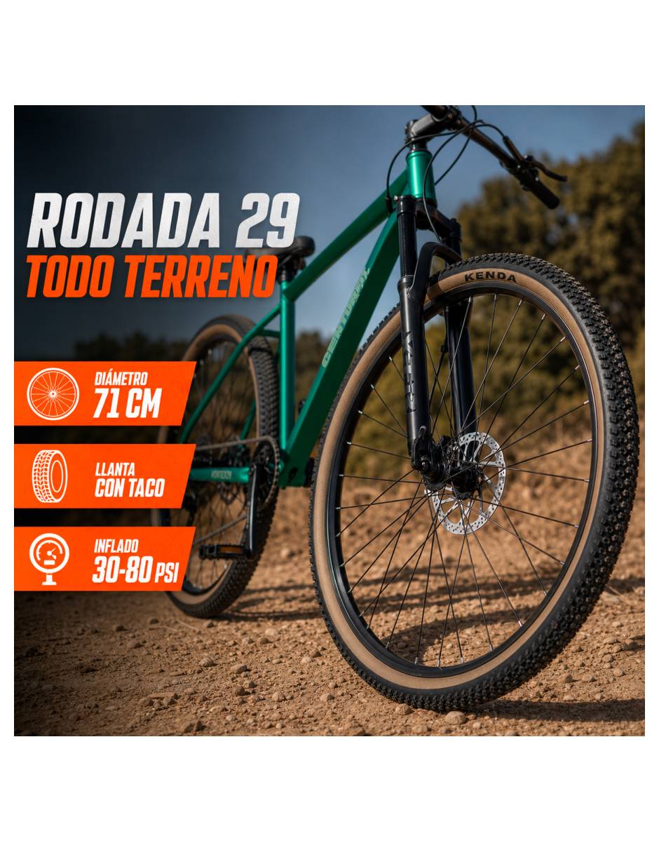 Bicicleta de montaña rodada 29 unisex 7