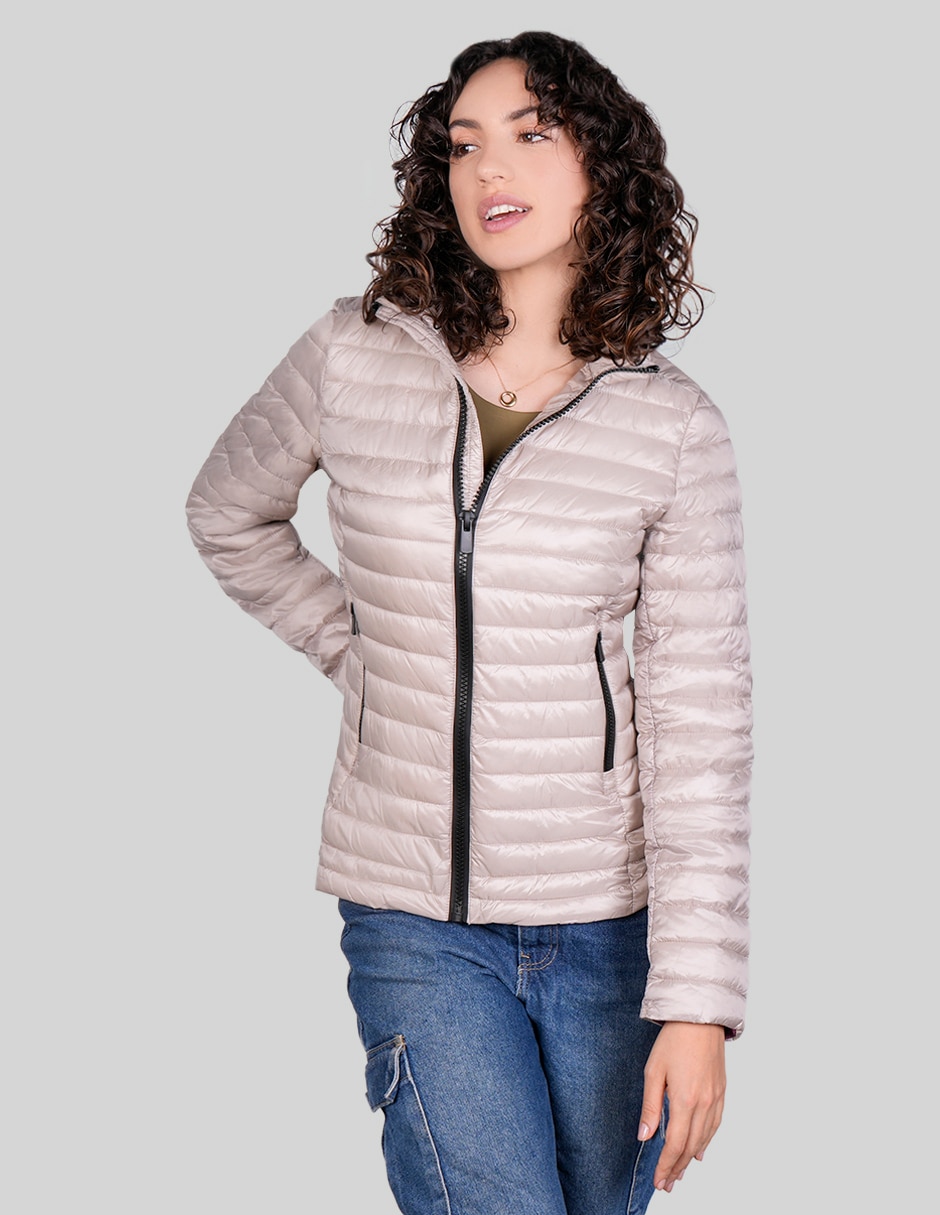 Chamarra casual chamarra corta para mujer 1
