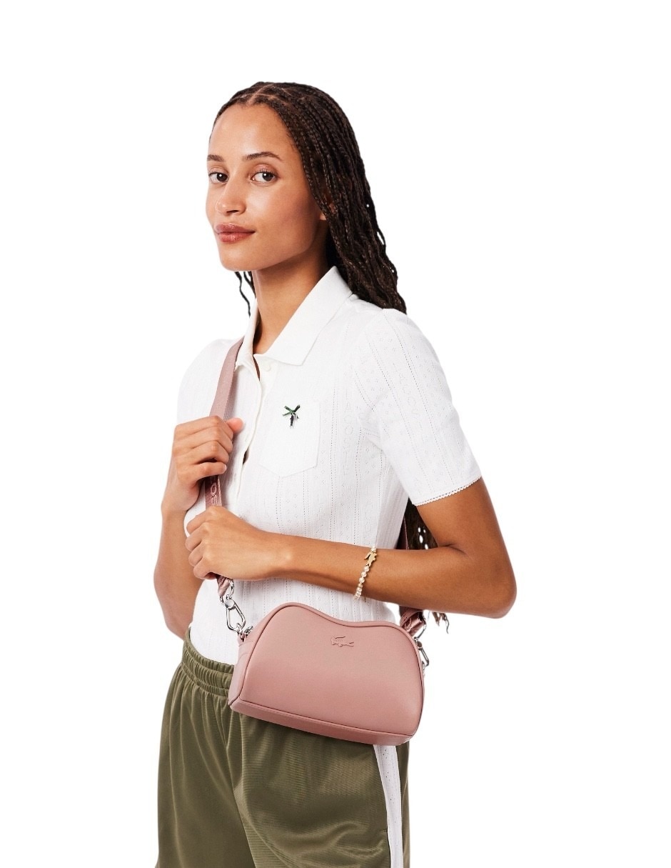 Bolsa crossbody de piel para mujer