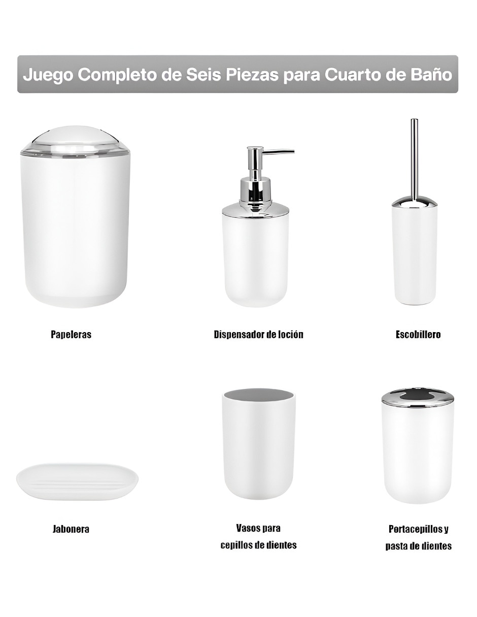 Juego de baño