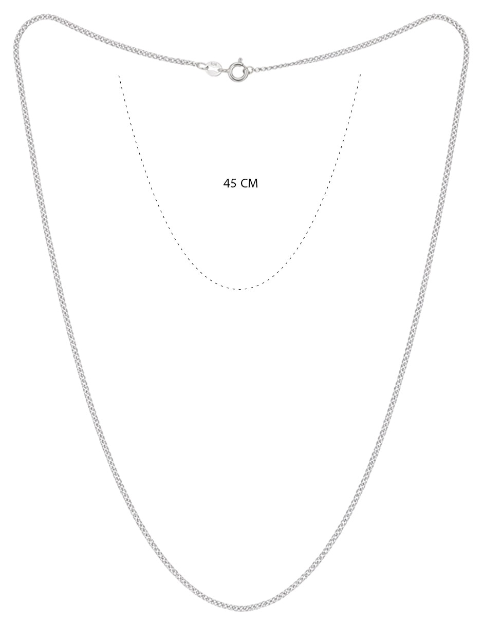 Cadena de cadena de plata 5