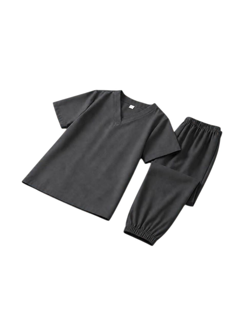 Pijama quirúrgica estilo recto para mujer 4