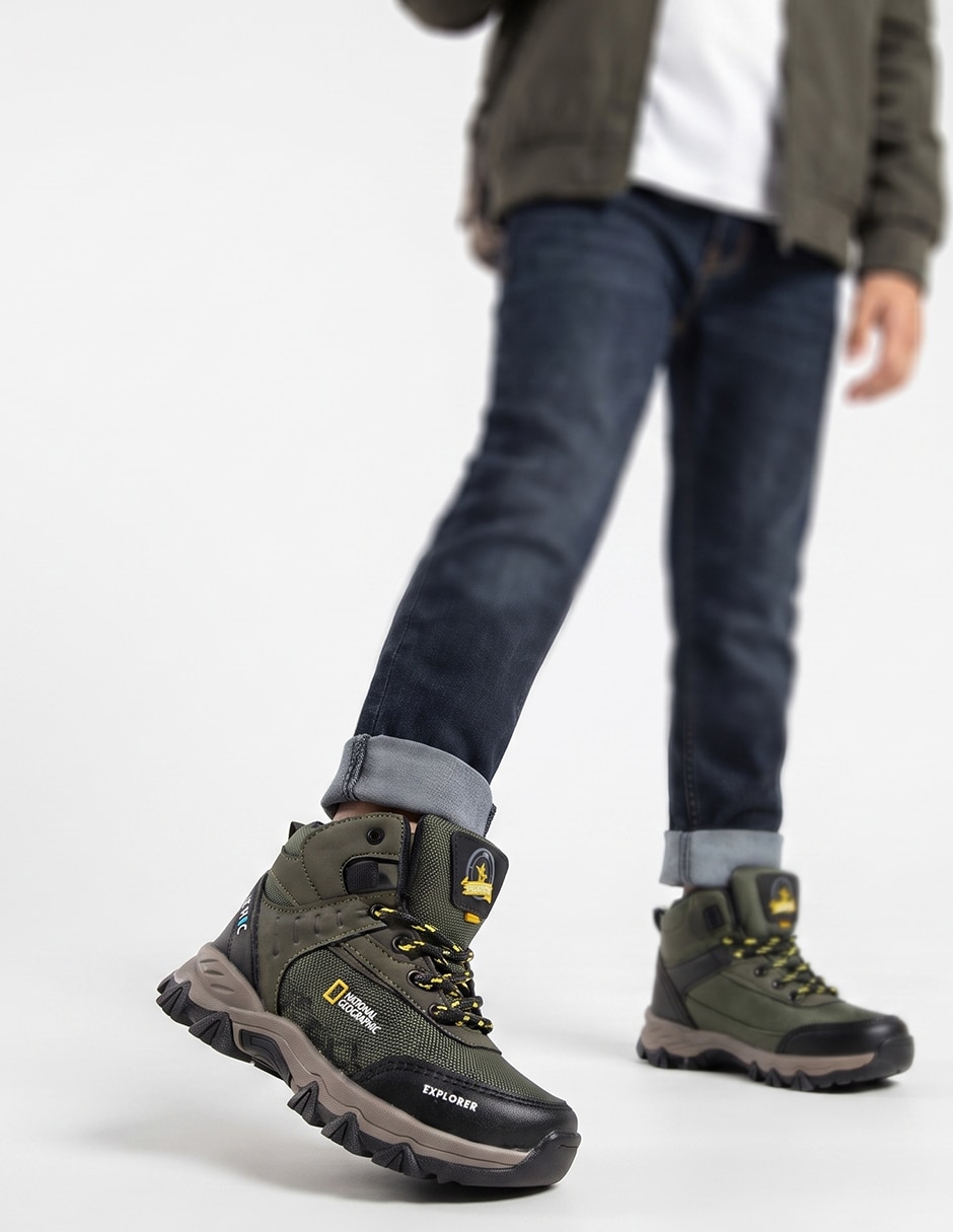 Bota de piel para niño 10