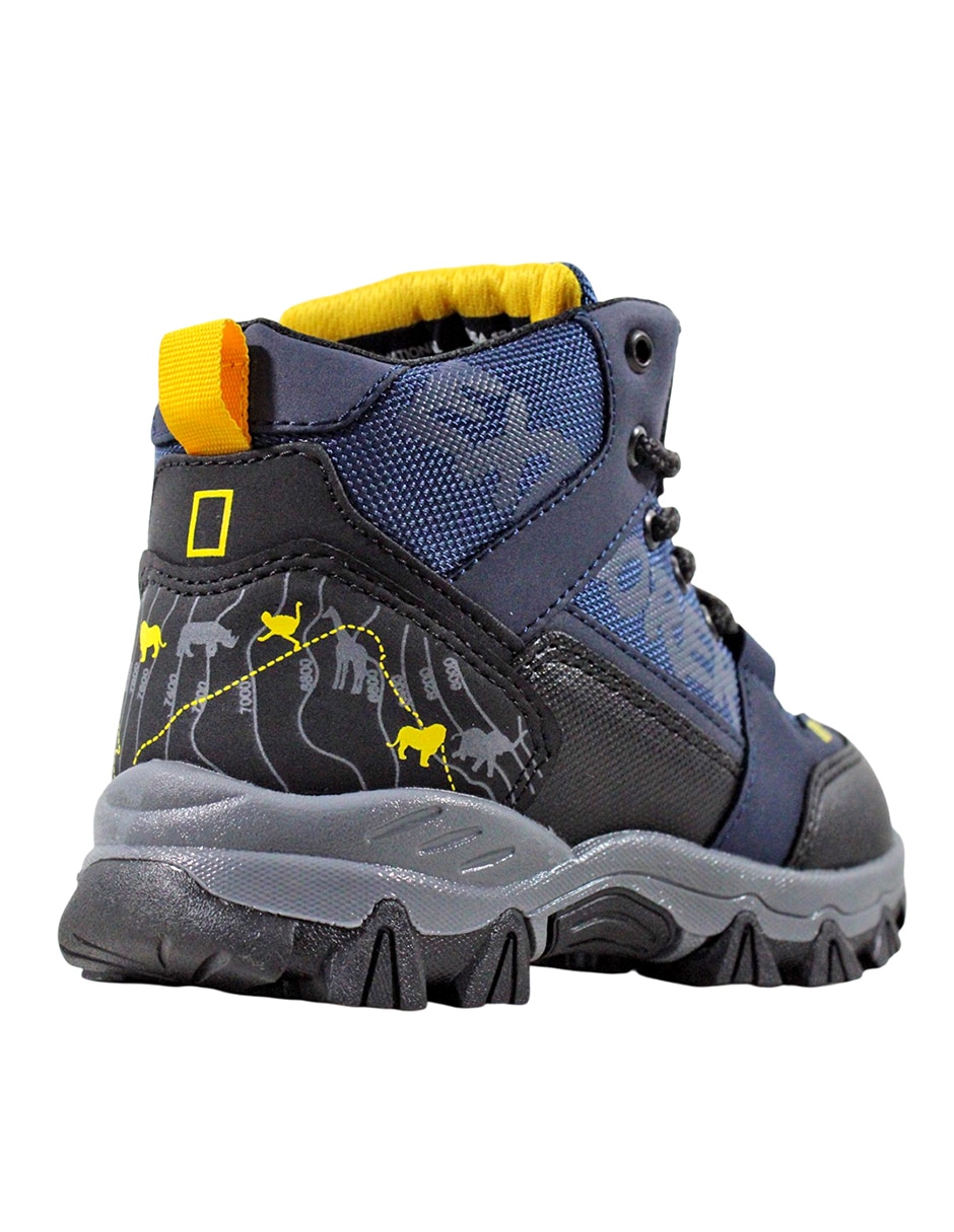 Bota de piel bota senderismo national geographic para niño 3