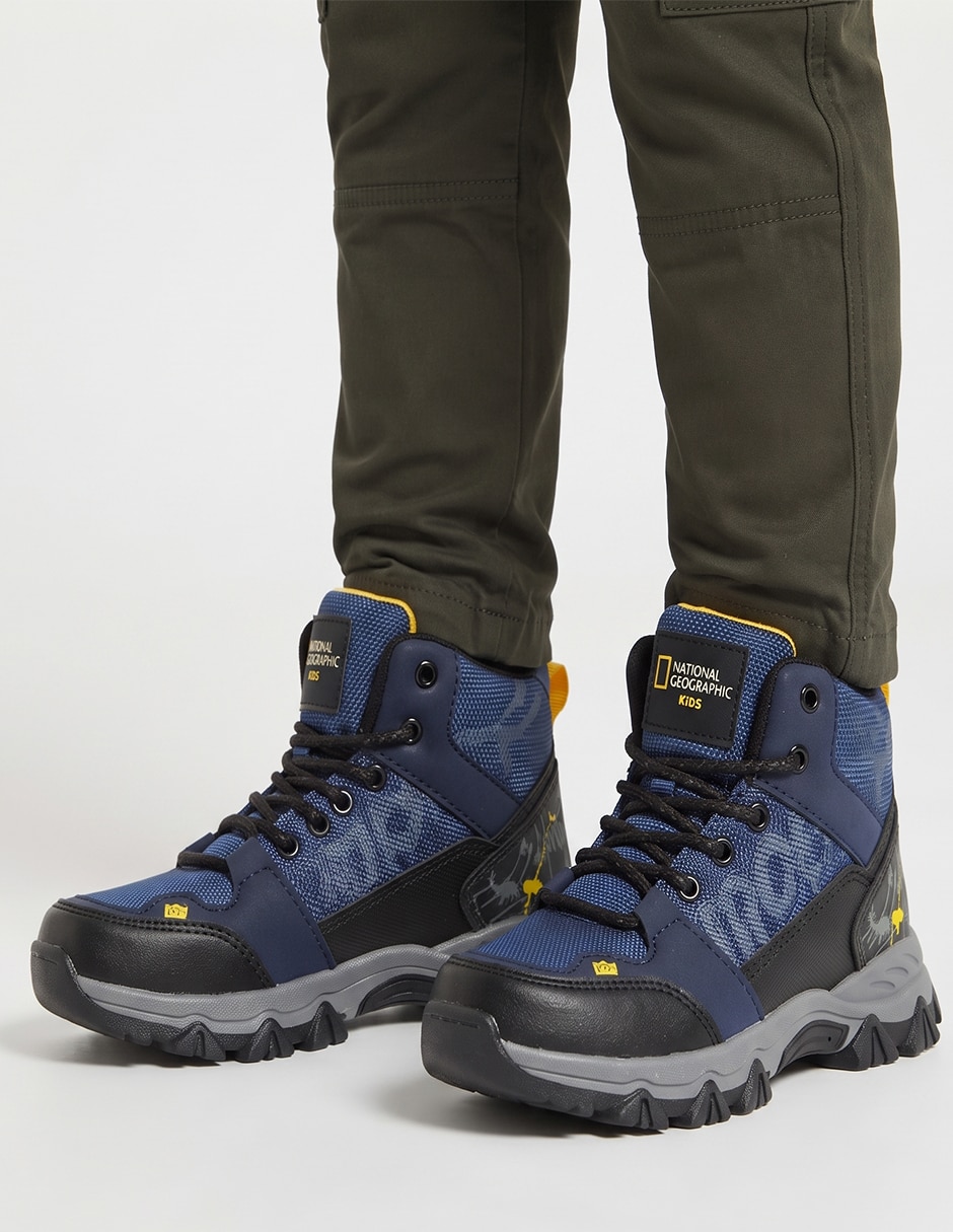 Bota de piel bota senderismo national geographic para niño 8