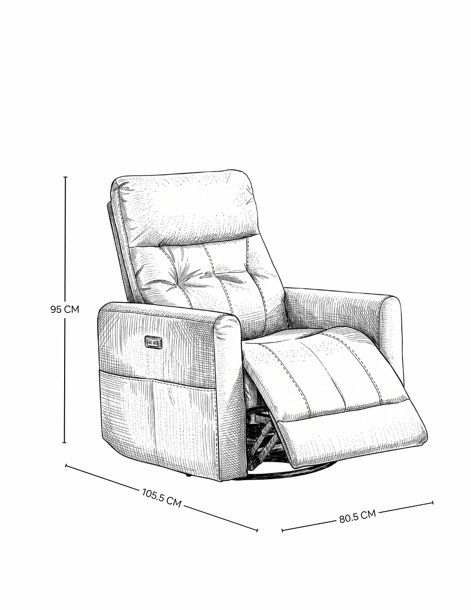 Reclinable Vito 8