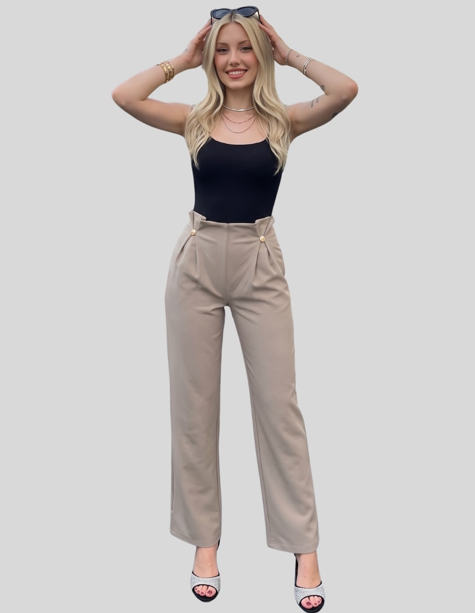 Pantalón recto para mujer 7