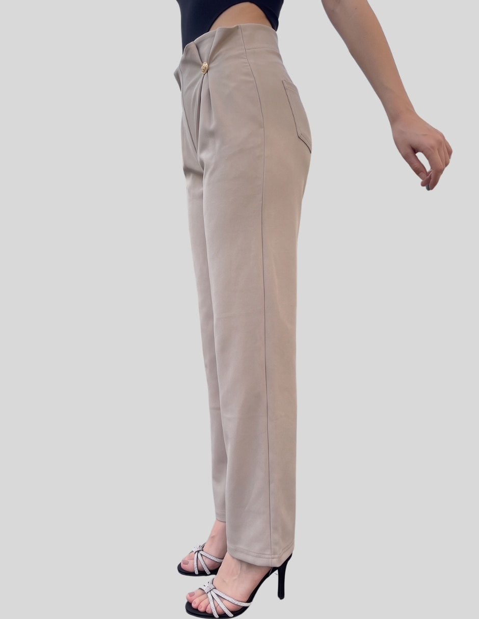 Pantalón recto para mujer 4