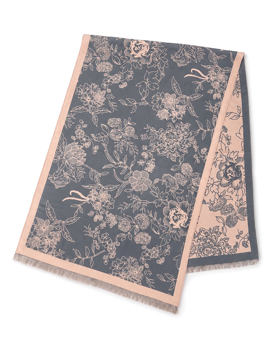 Chal estampado floral 3