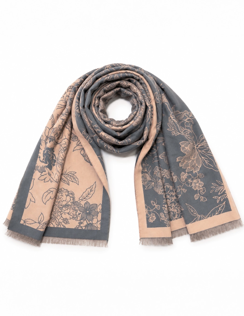 Chal estampado floral 6