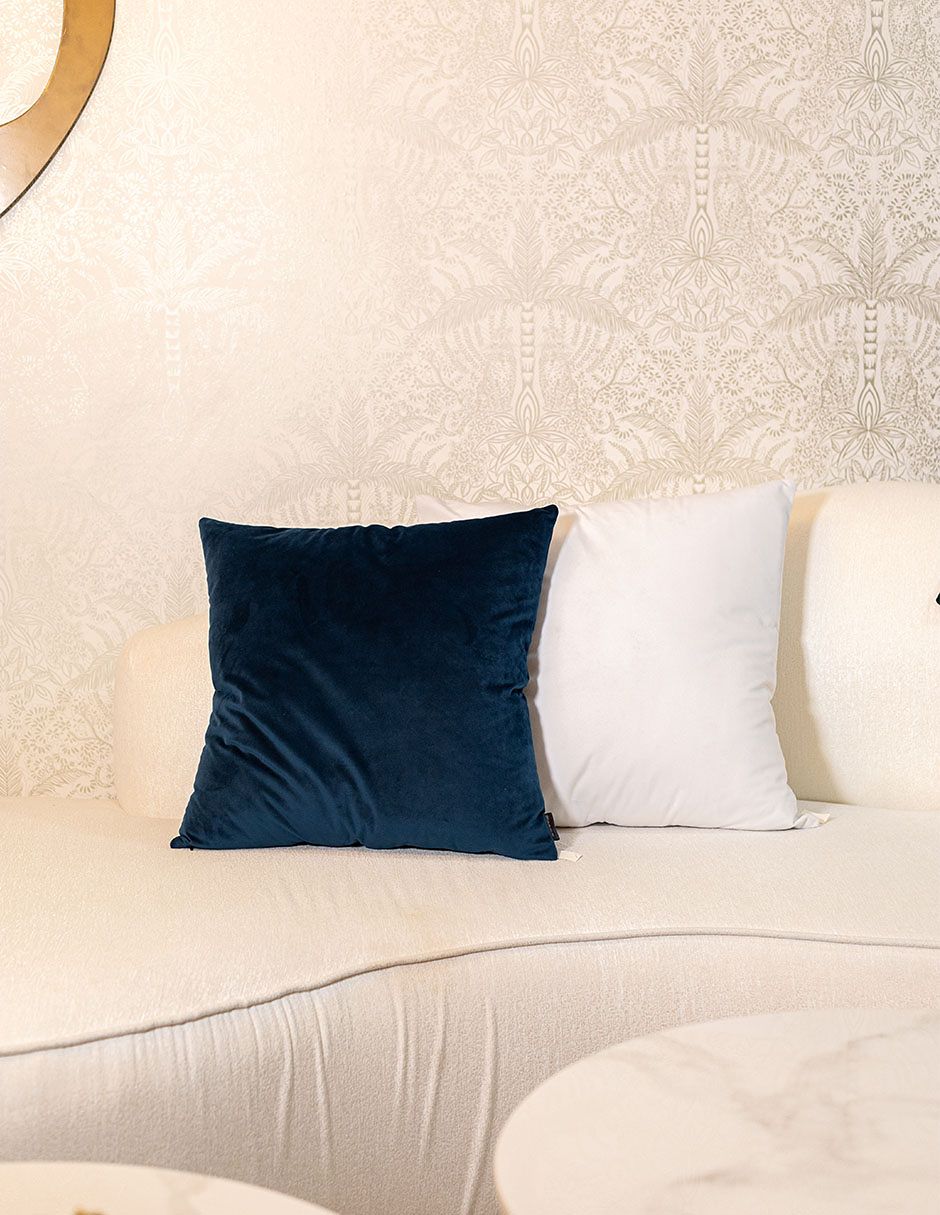 Cojín decorativoCasa Purpura Solidterciopelo 2