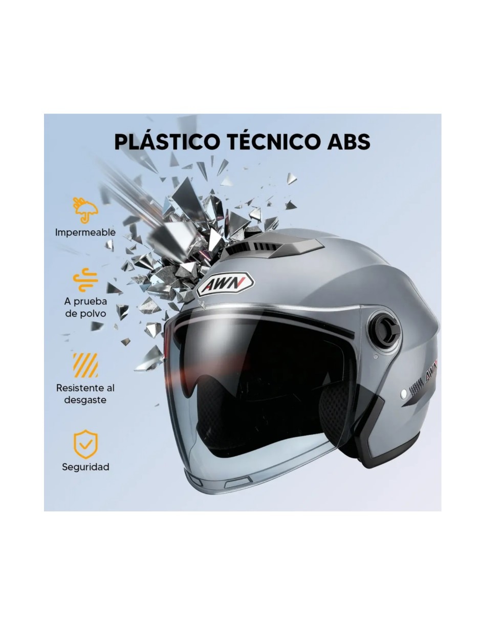 Casco cerrado para motocicleta deportiva unisex 4