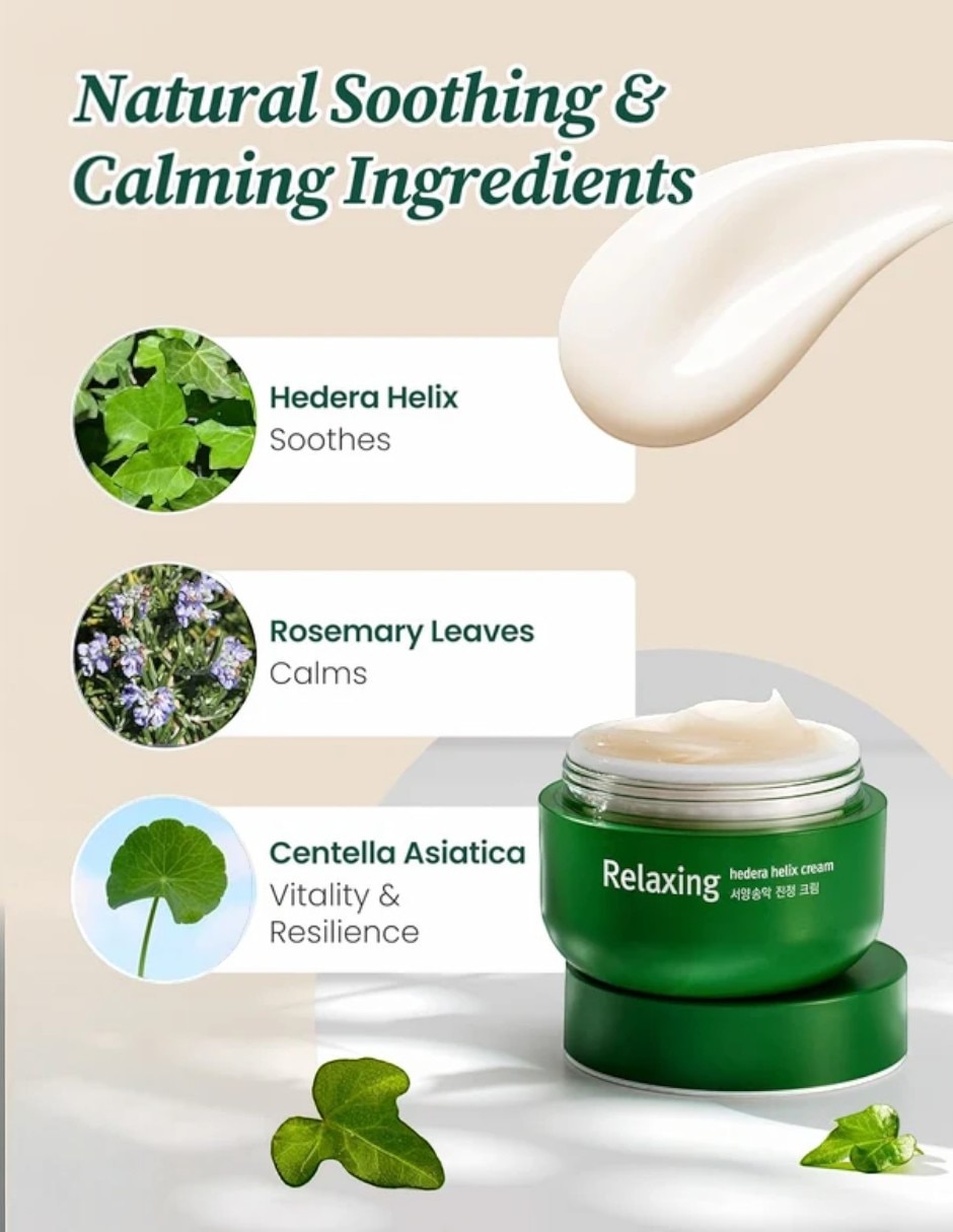 Crema hidratante Hedera Helix Relaxing Cream 50 ml 7
