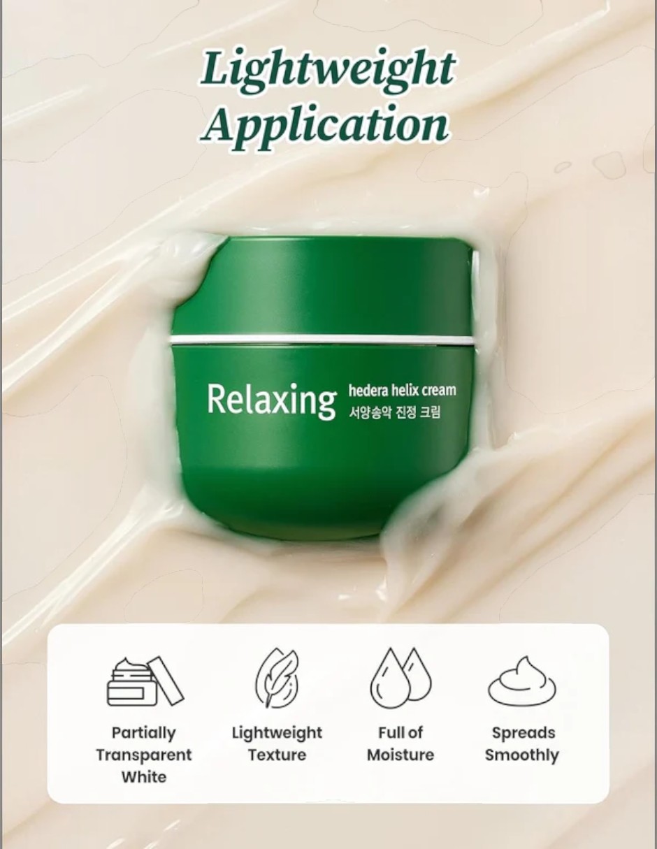 Crema hidratante Hedera Helix Relaxing Cream 50 ml 8