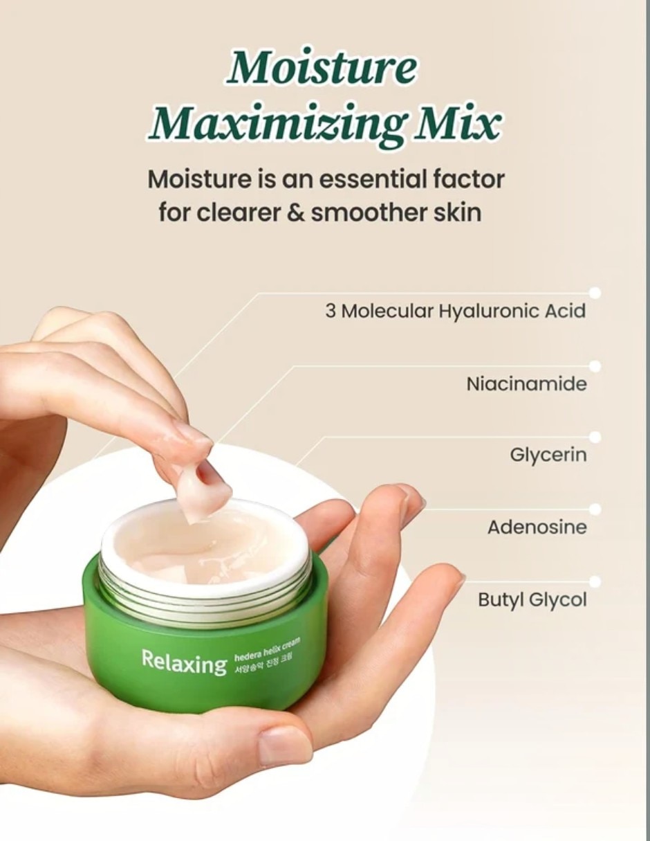 Crema hidratante Hedera Helix Relaxing Cream 50 ml 6