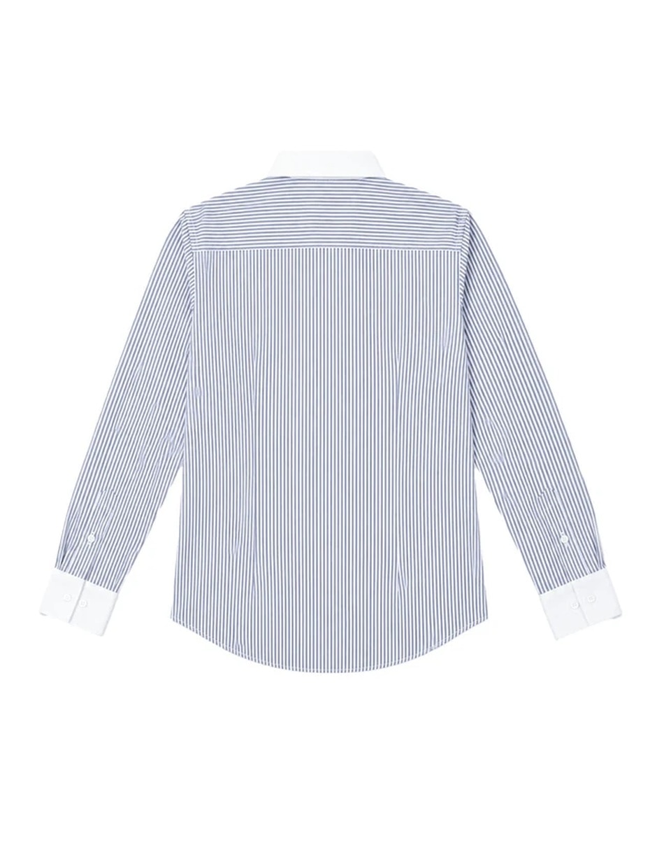 Camisa casual manga larga para hombre 3