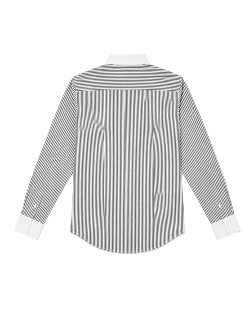 Camisa casual manga larga para hombre 5