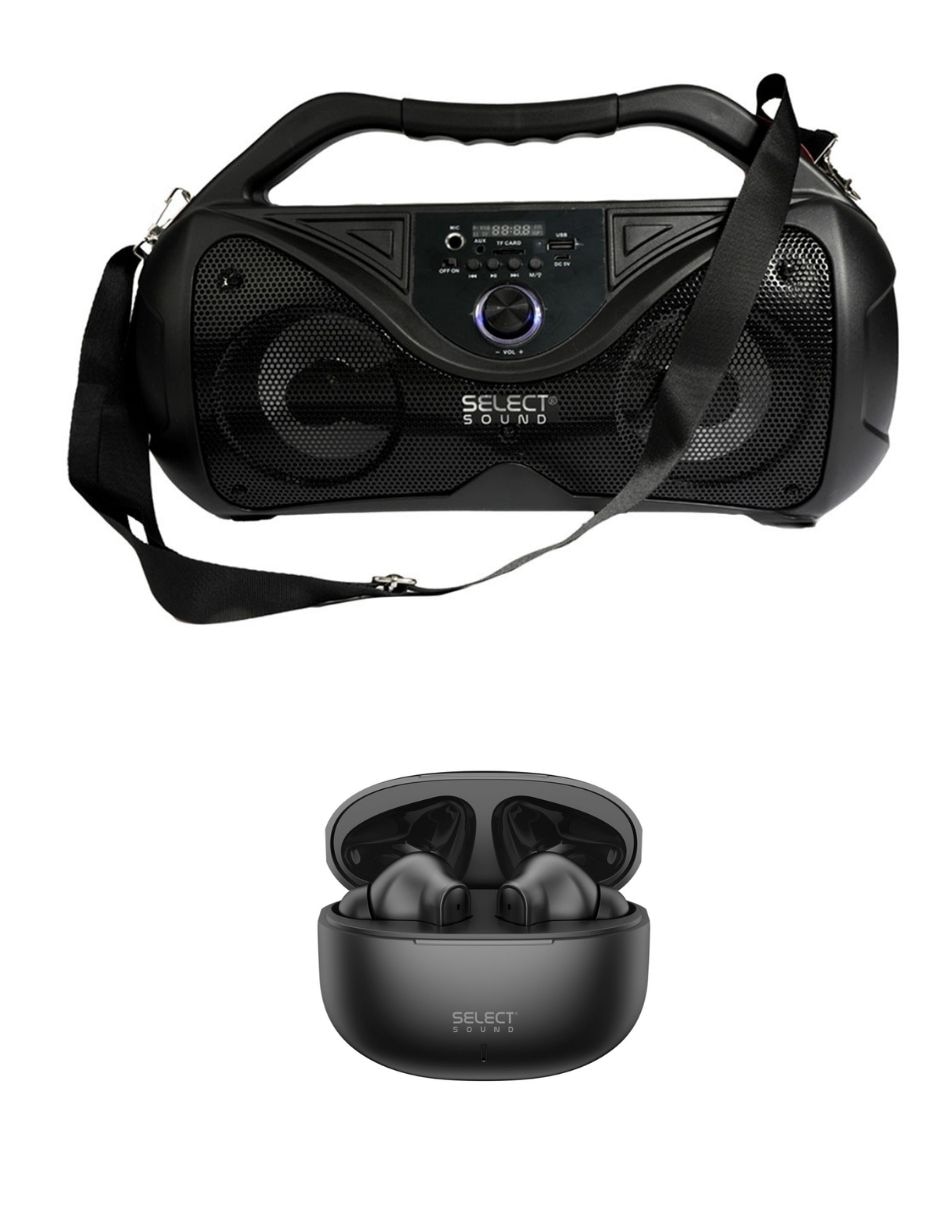 Combo audífonos In-Ear BT1005 + BTH043N Inalámbricos con cancelación de ruido