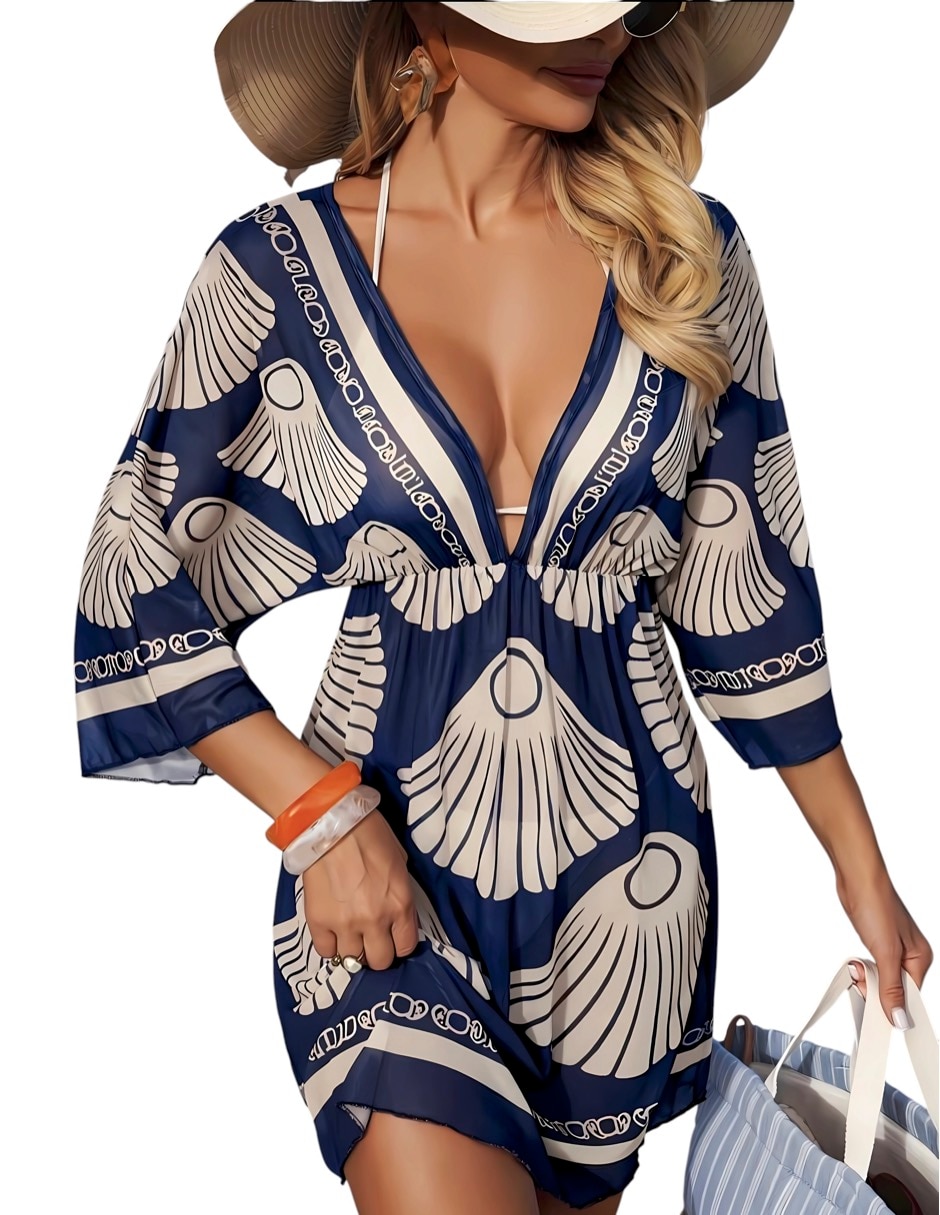 Salida de playa vestido para mujer 2