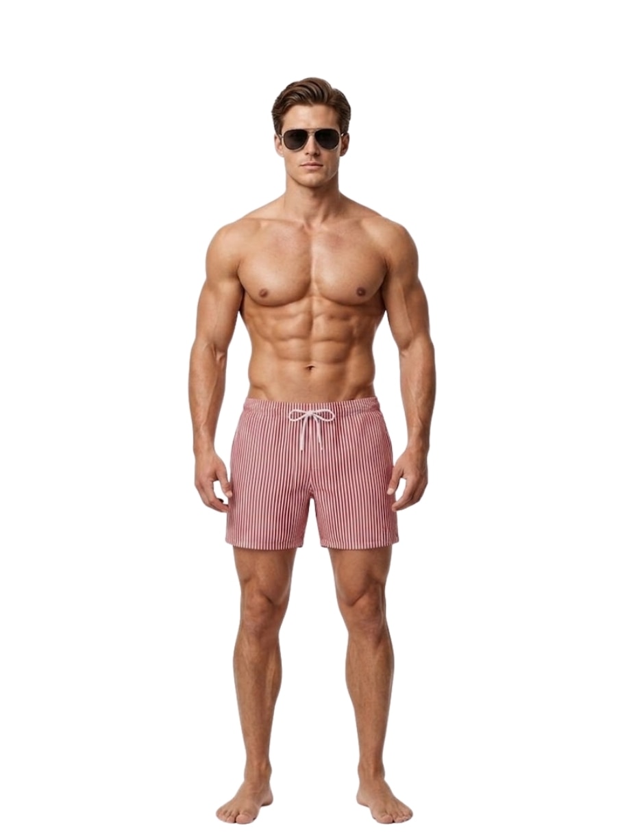 Traje de baño playa cintura elástica para hombre Traje de baño playa cintura elástica para hombre