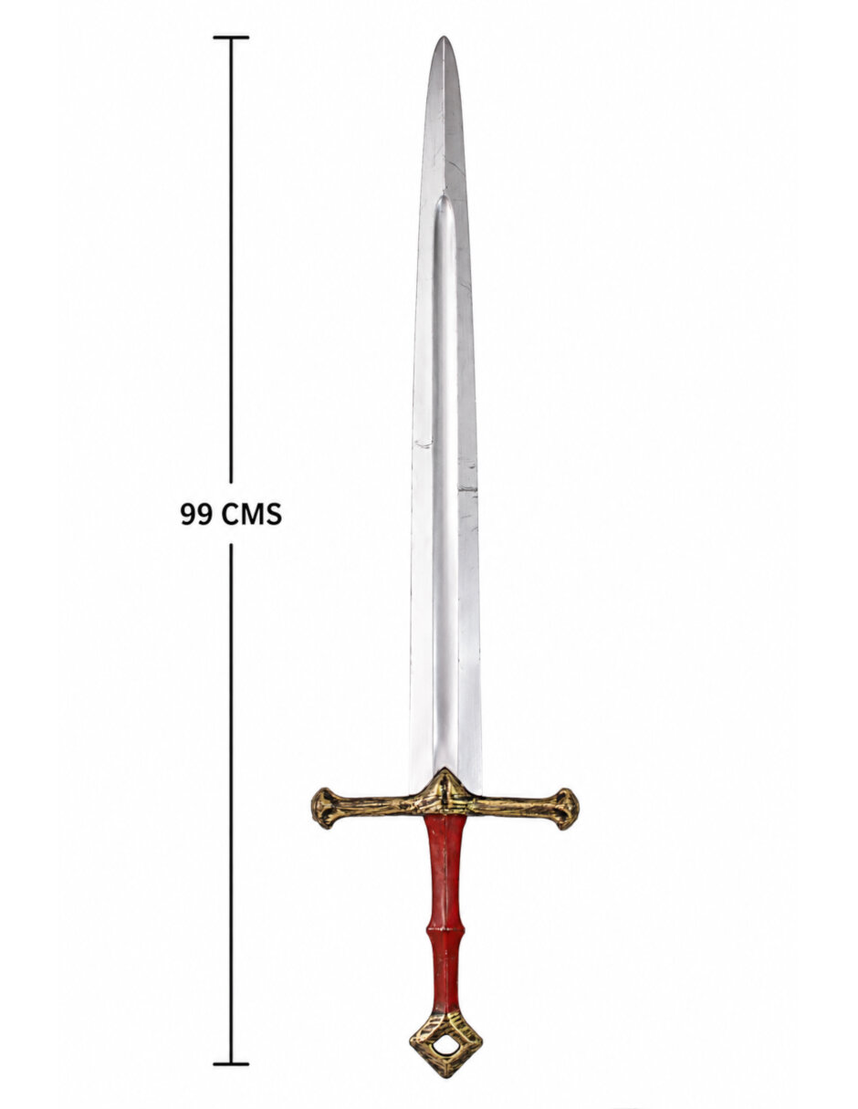 Espada para disfraz de espada de rey 5