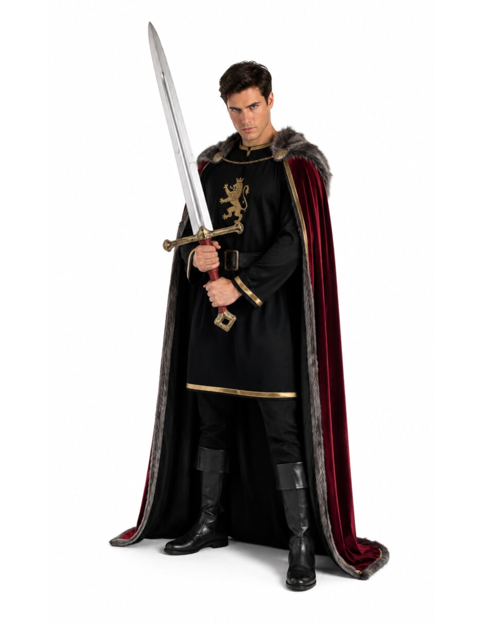 Espada para disfraz de espada de rey 3