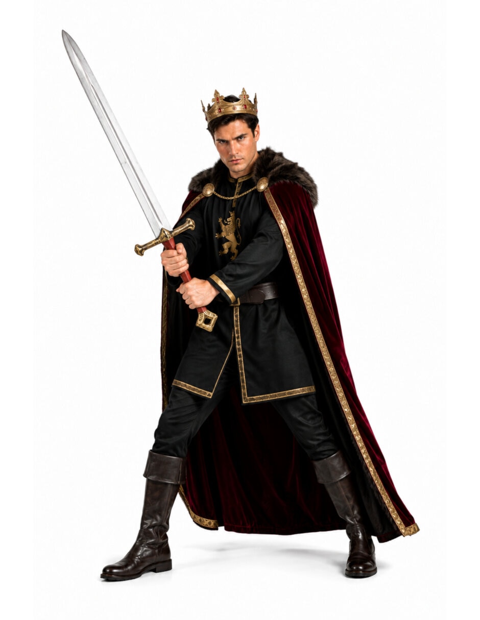 Espada para disfraz de espada de rey 2