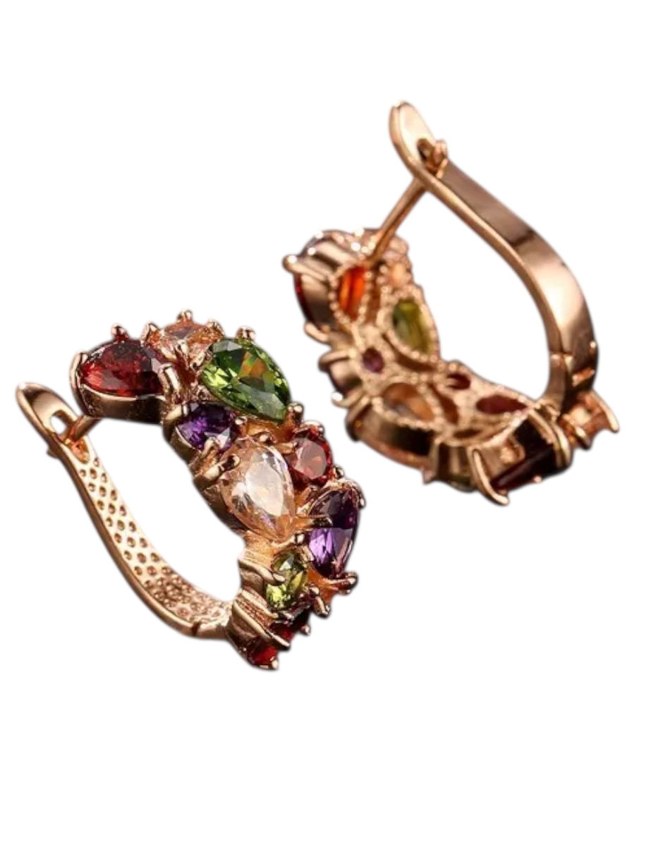 Set collar pulsera y aretes circonita 3