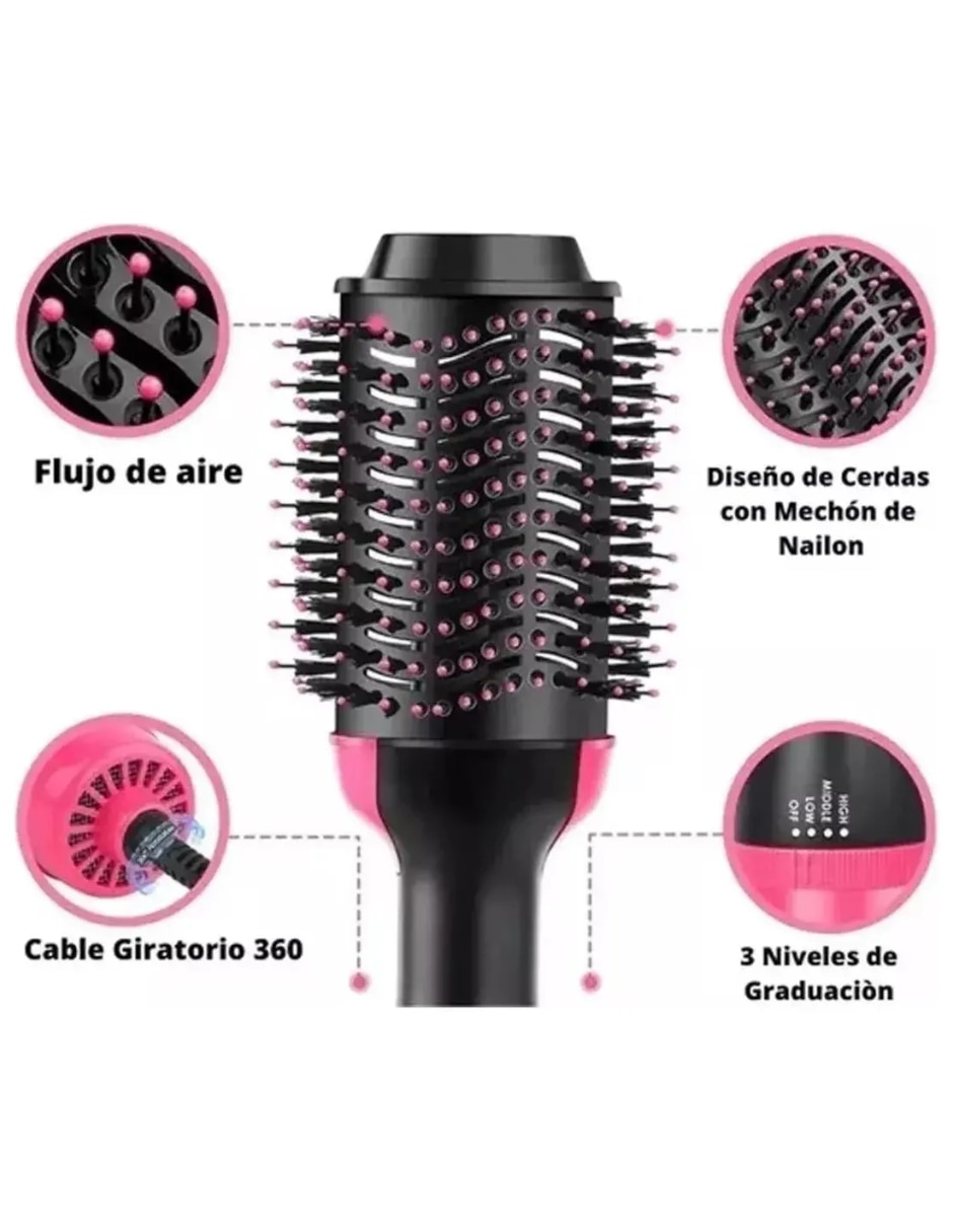 Cepillo alaciador