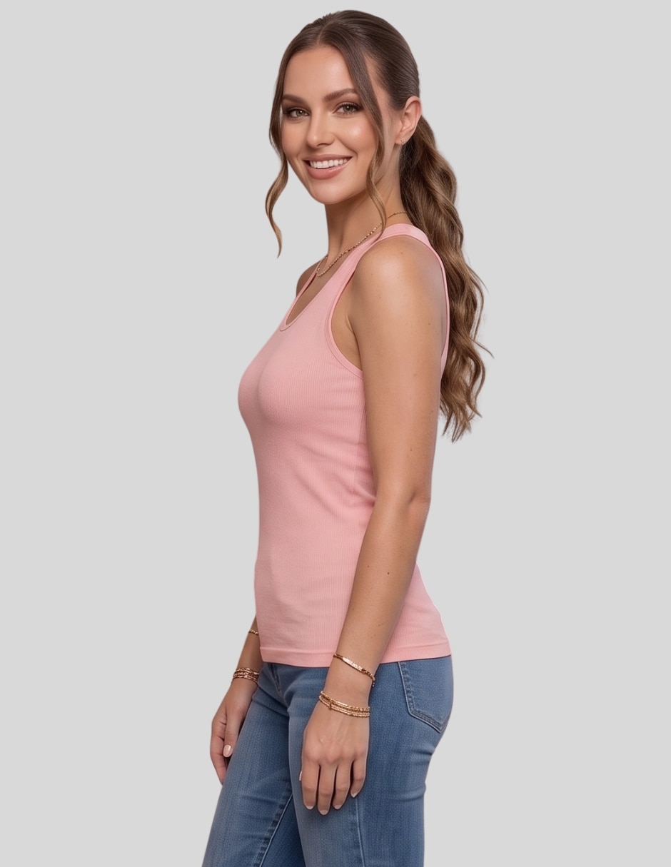 Set blusa sin manga para mujer 3