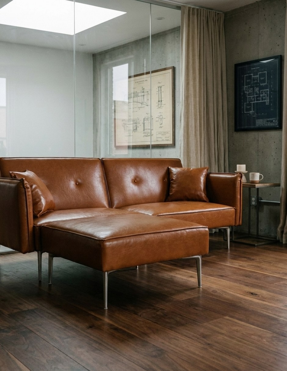 Sofá cama armable SC-Graz de madera 6