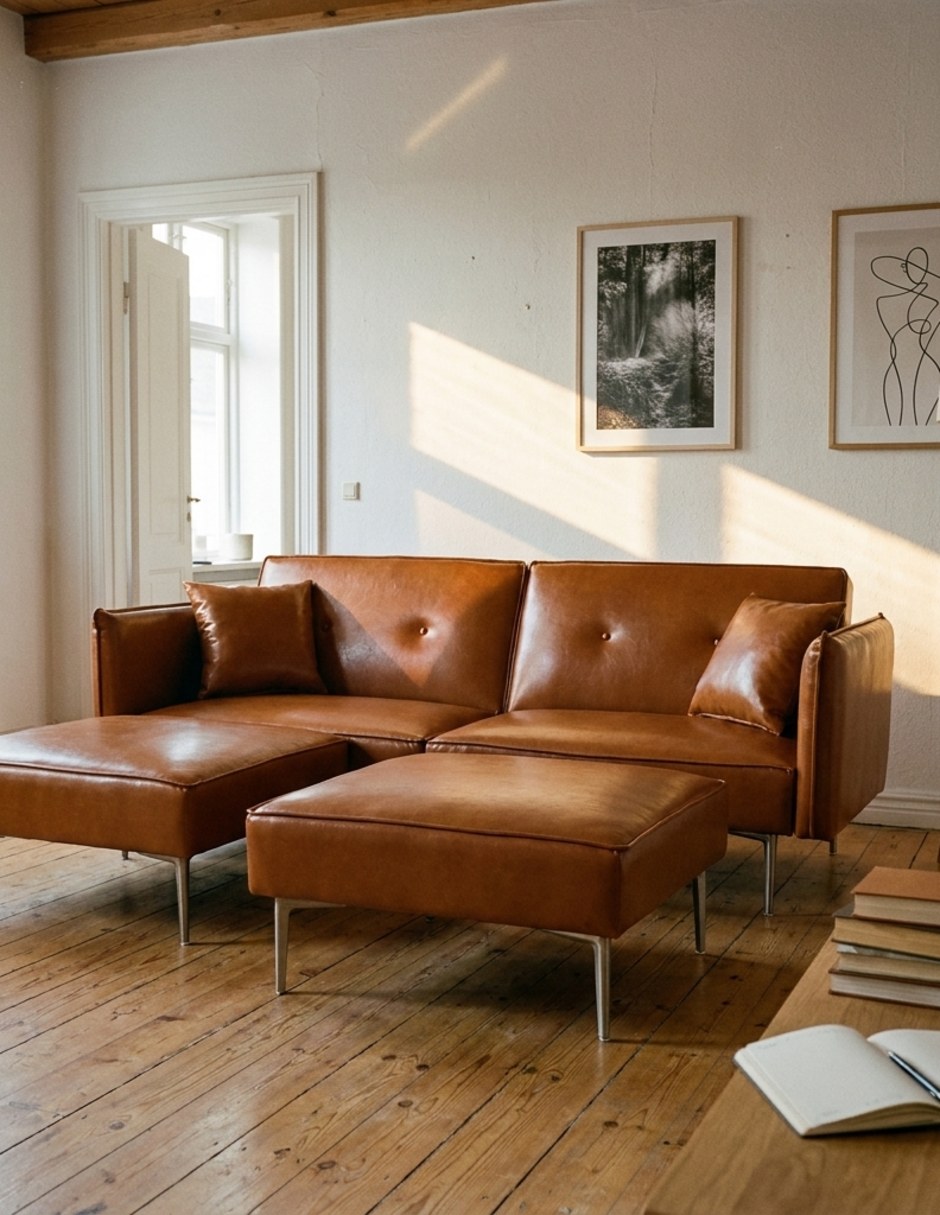 Sofá cama armable SC-Graz de madera 5