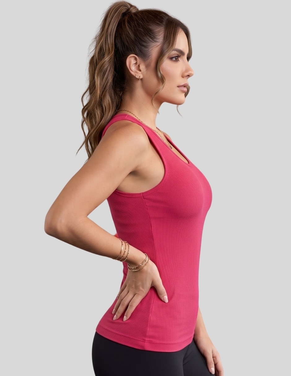 Set blusa sin manga para mujer 2