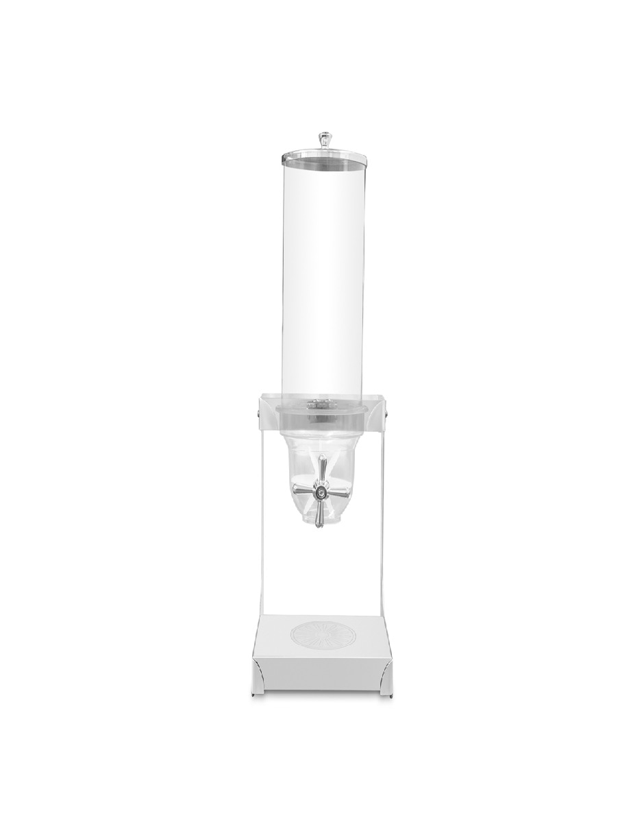 Dispensador de cereal de acero inoxidable