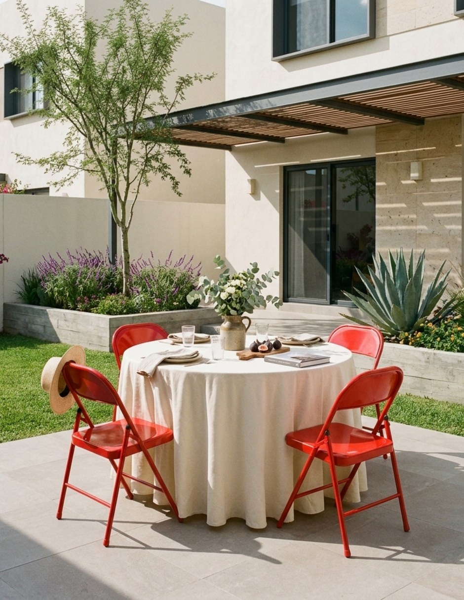 Silla plegable 6 piezas 5