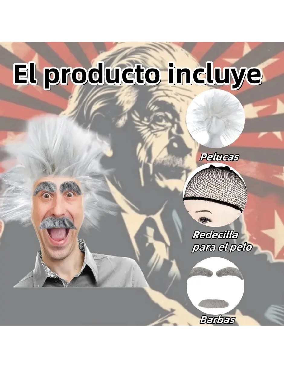 Set de accesorios para disfraz de científico 2