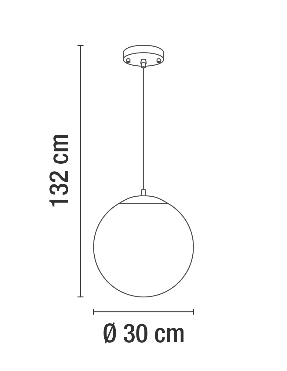 Lámpara colgante Incandescente y LED 4