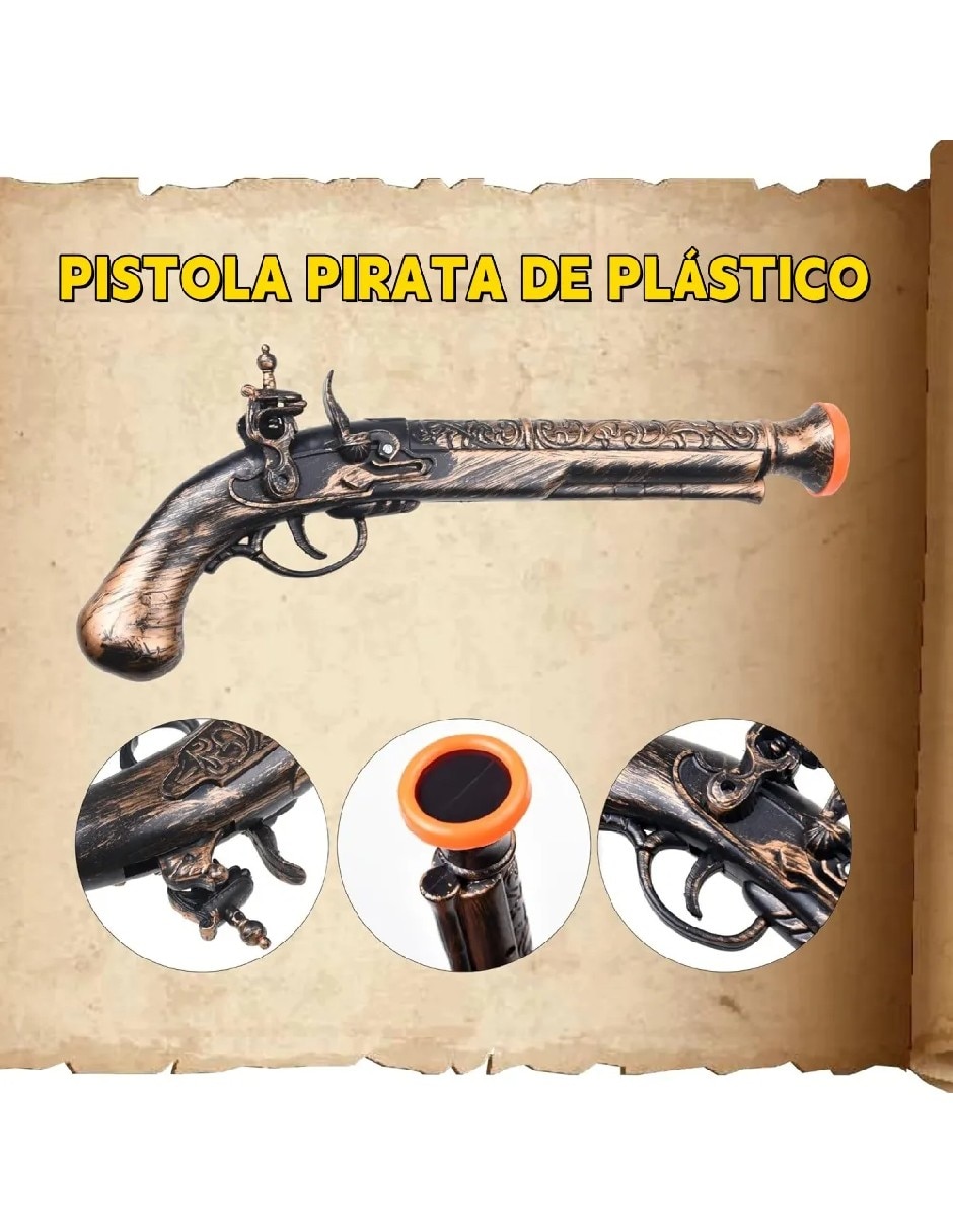 Set de accesorios para disfraz de pirata 3