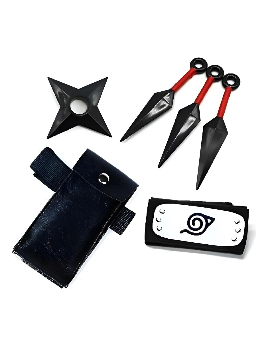 Set de accesorios para disfraz de Naruto Set de accesorios para disfraz de Naruto