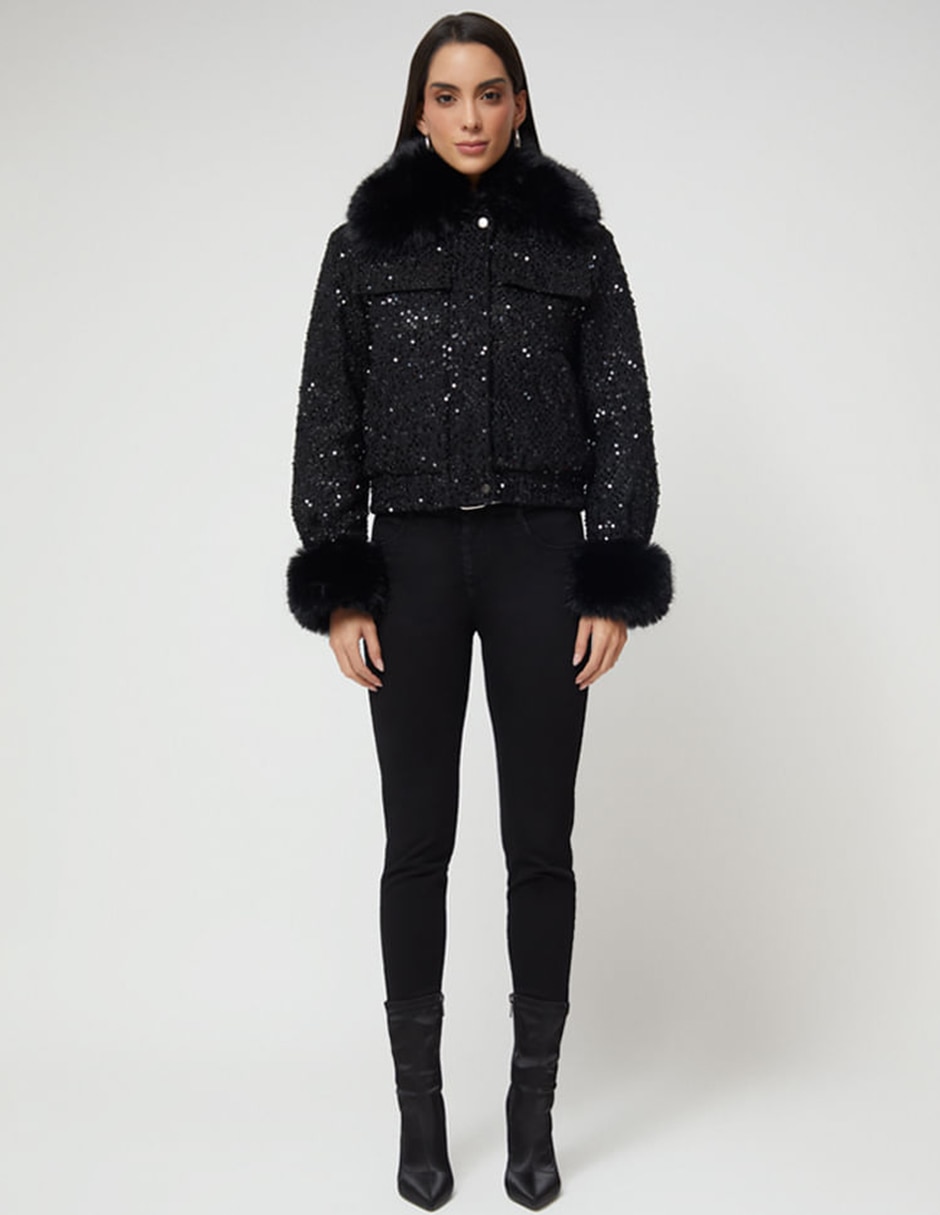 Chamarra casual para mujer 5