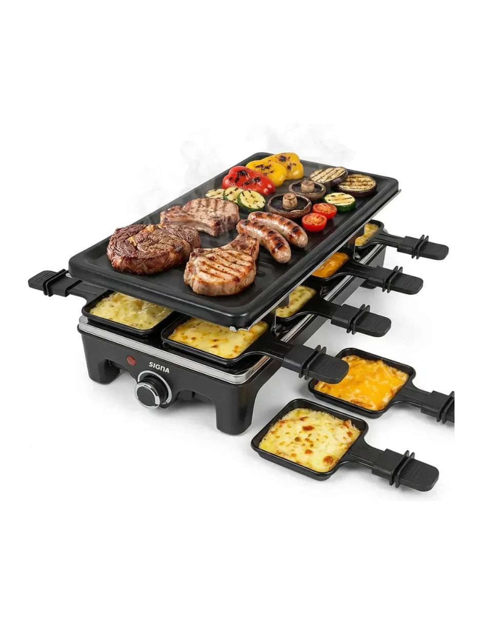 Parrilla eléctrica Signa asador de metal