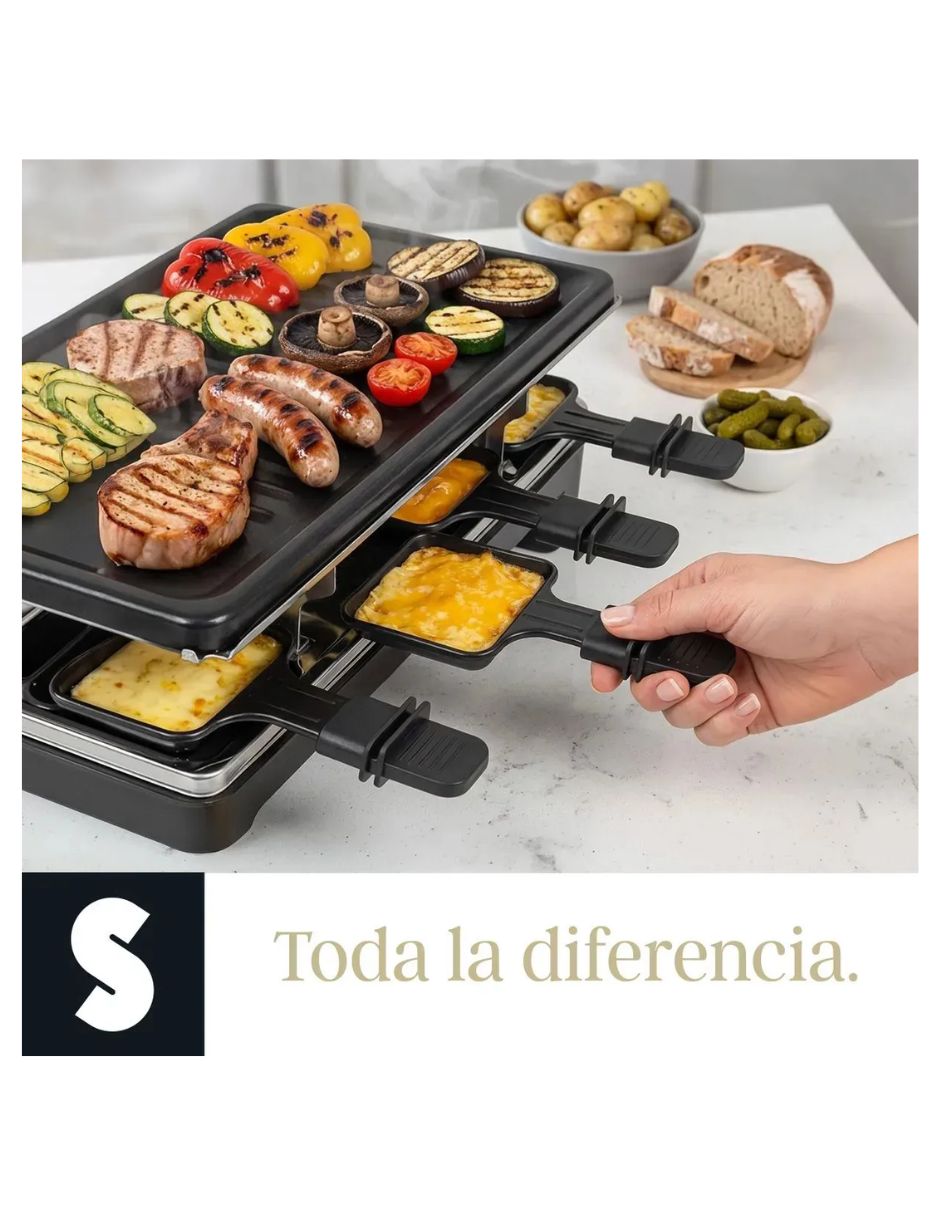 Parrilla eléctrica Signa asador de metal