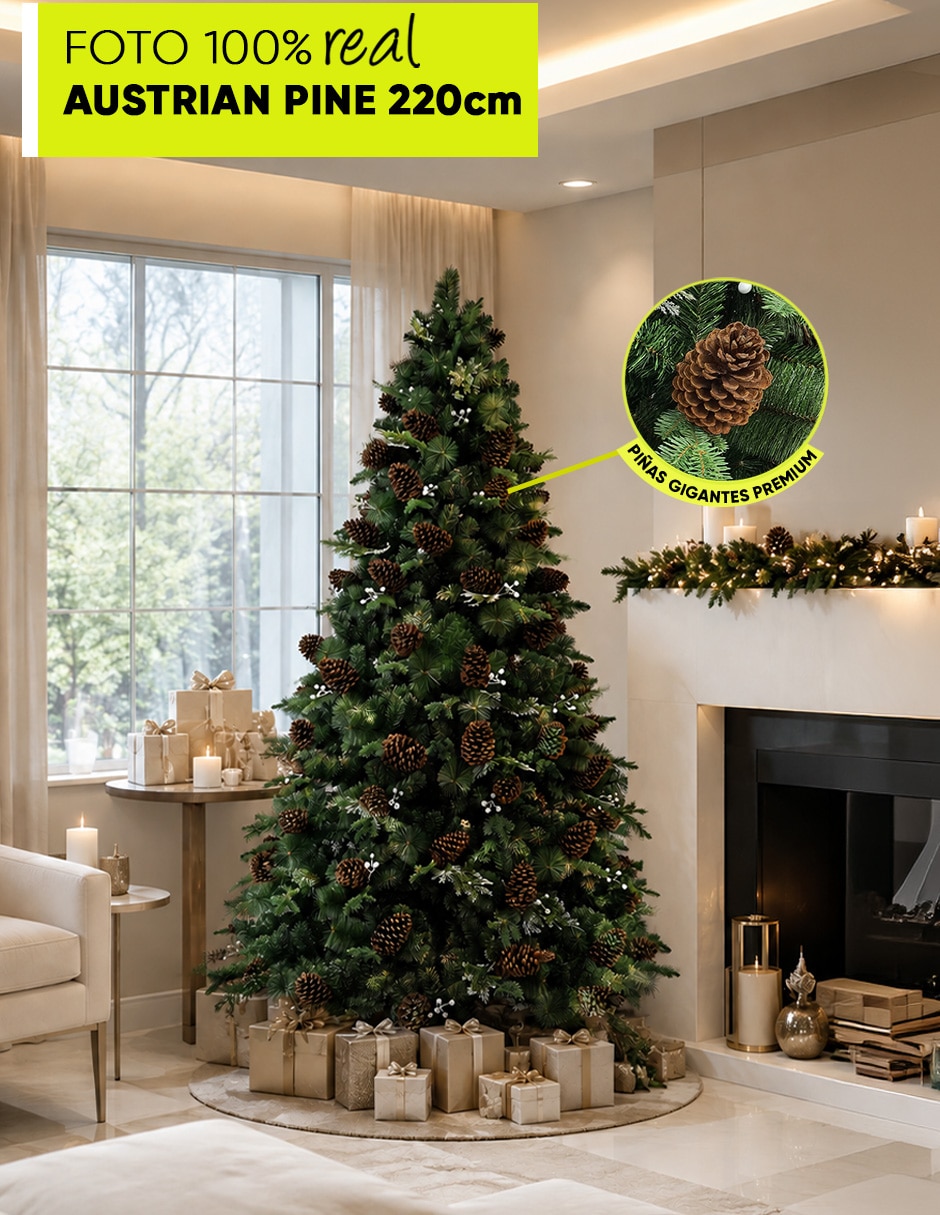 Árbol de navidad Austrian Pine de PVC 3