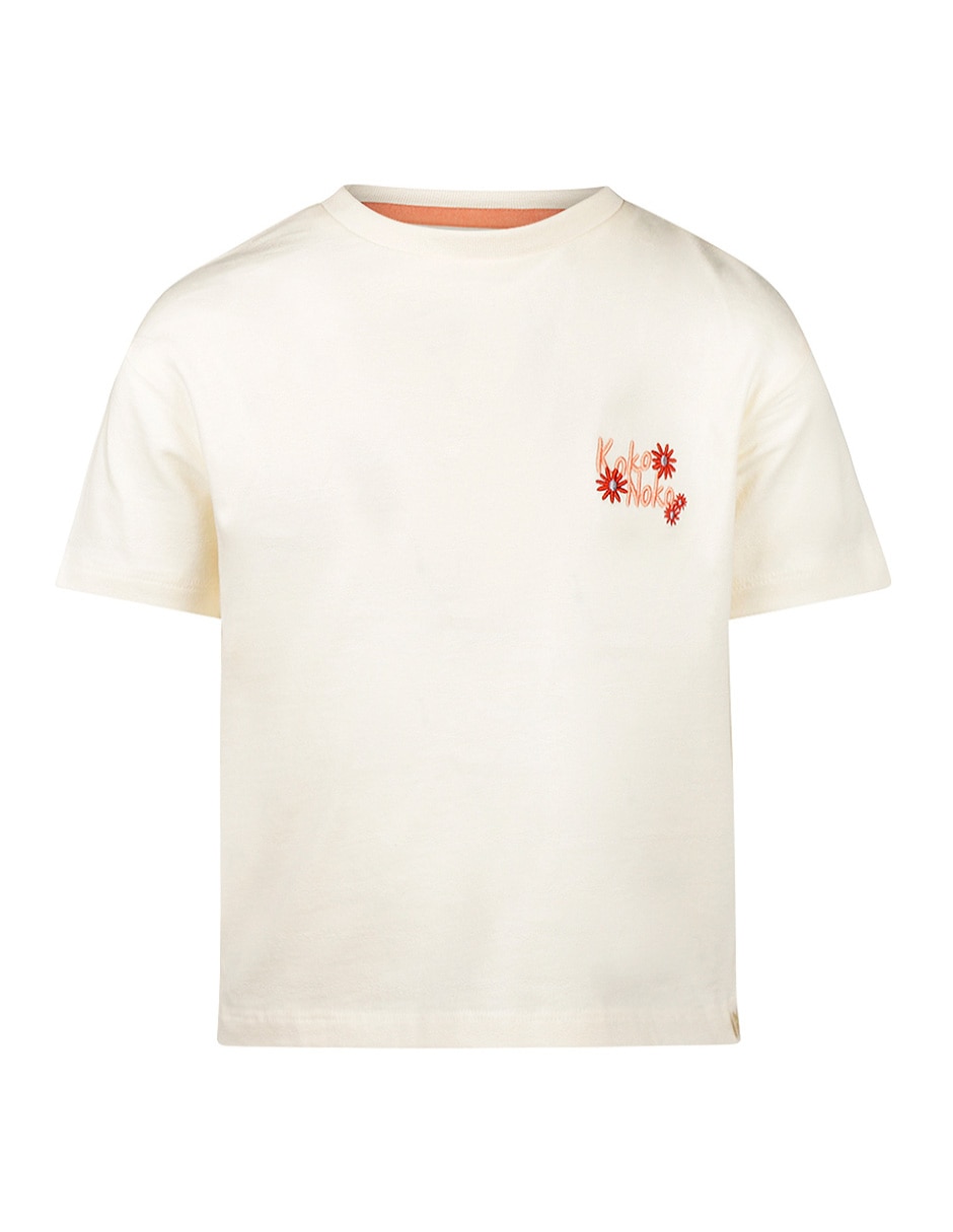Playera manga corta para niña Playera manga corta para niña