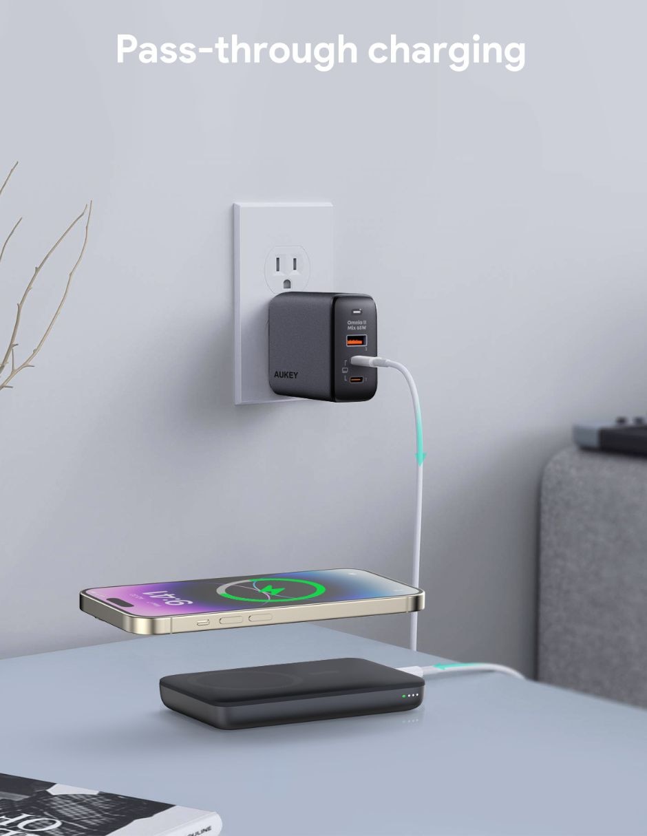 Batería portátil Aukey 6700 mAh