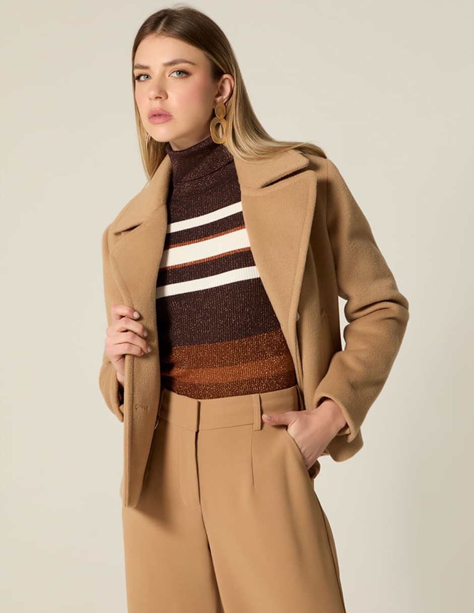 Abrigo cruzado para mujer Abrigo cruzado para mujer