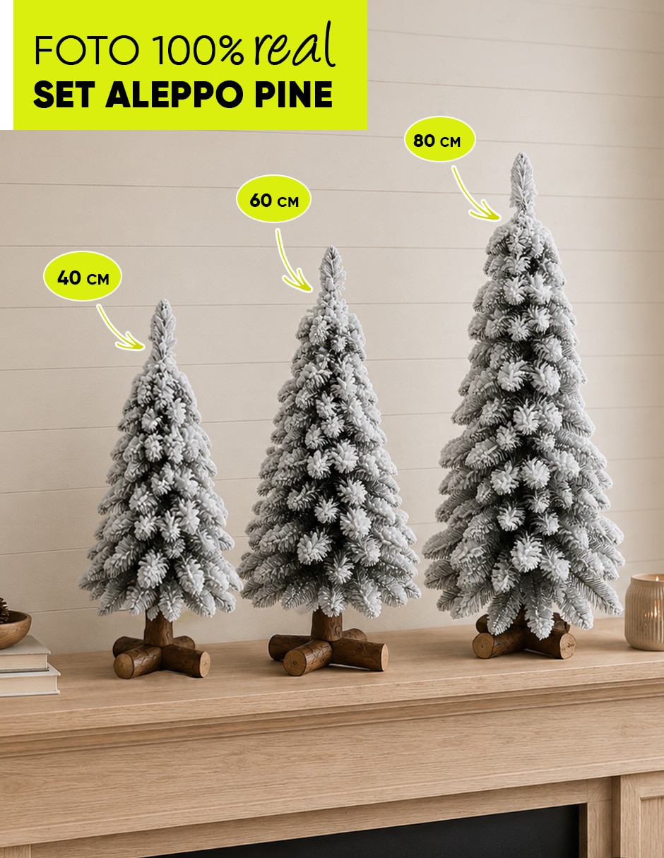 Set árbol de navidad 3