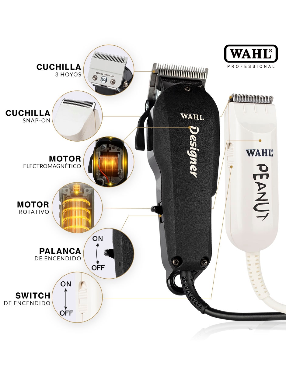 Recortadora de cabello Wahl All Star Combo 8331
