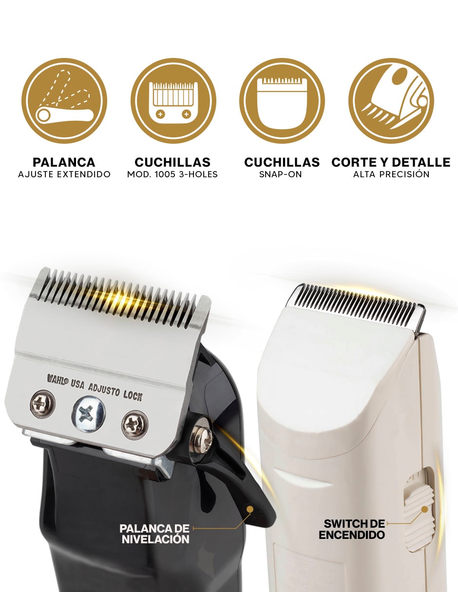 Recortadora de cabello Wahl All Star Combo 8331 12
