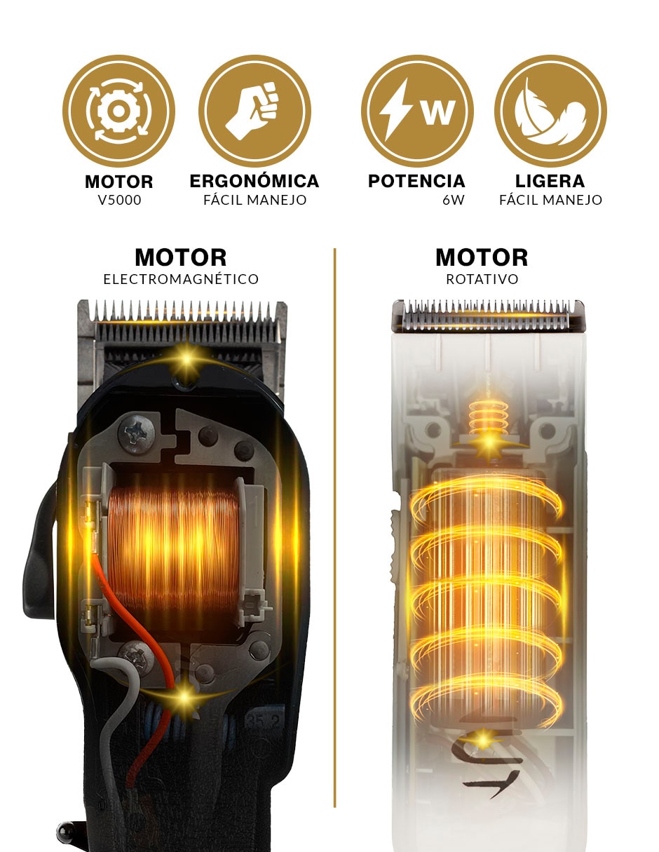 Recortadora de cabello Wahl All Star Combo 8331